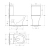 Унитаз-компакт BelBagno Senso-R BB2141CP-TOR/SC