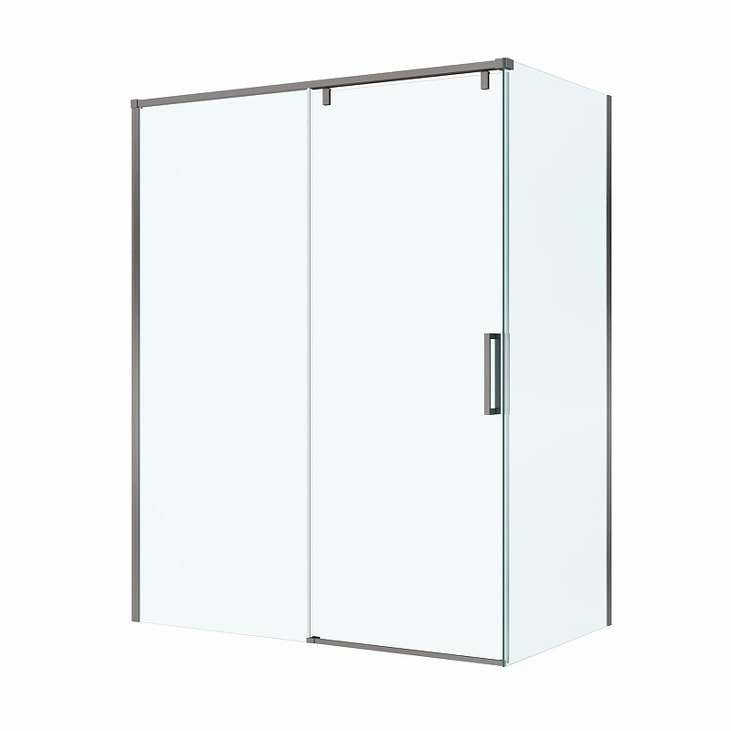 Душевой уголок BelBagno Soft Close-1 150x90 SOFT_CLOSE-1-AH-1-150/90-C-GM