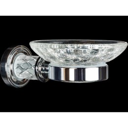 Мыльница Boheme Murano Cristal 10903-CRST-СH