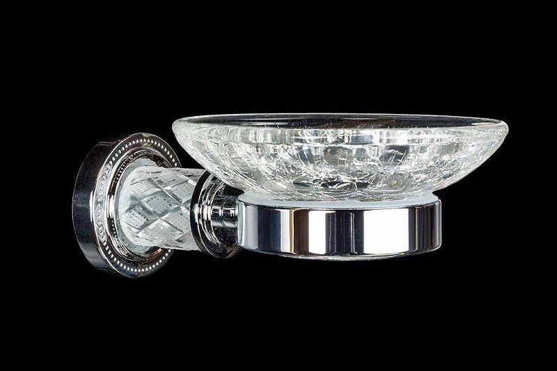 Мыльница Boheme Murano Cristal 10903-CRST-СH