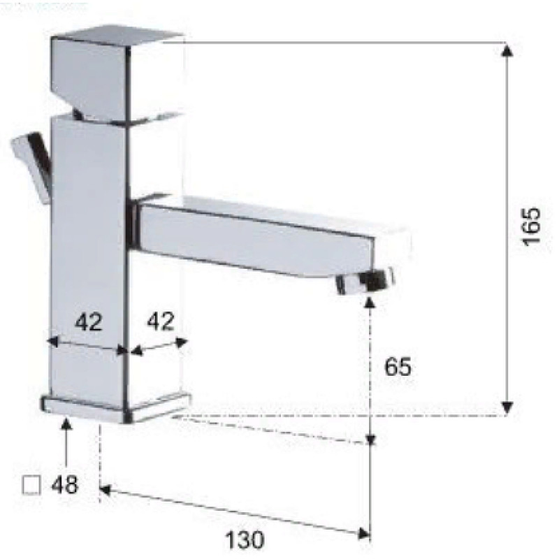 Смеситель для раковины Remer SQ3 S10