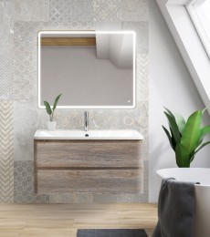Тумба под раковину BelBagno ALBANO-1000-2C-SO-PS подвесная