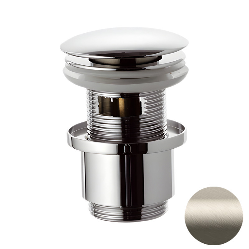 донный клапан Remer 905CC2114XV click-clack цвет Сталь