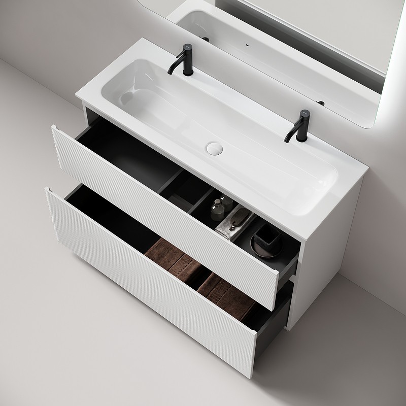 Тумба под раковину Sancos Folk Floor 120 FL120FW цвет Bianco