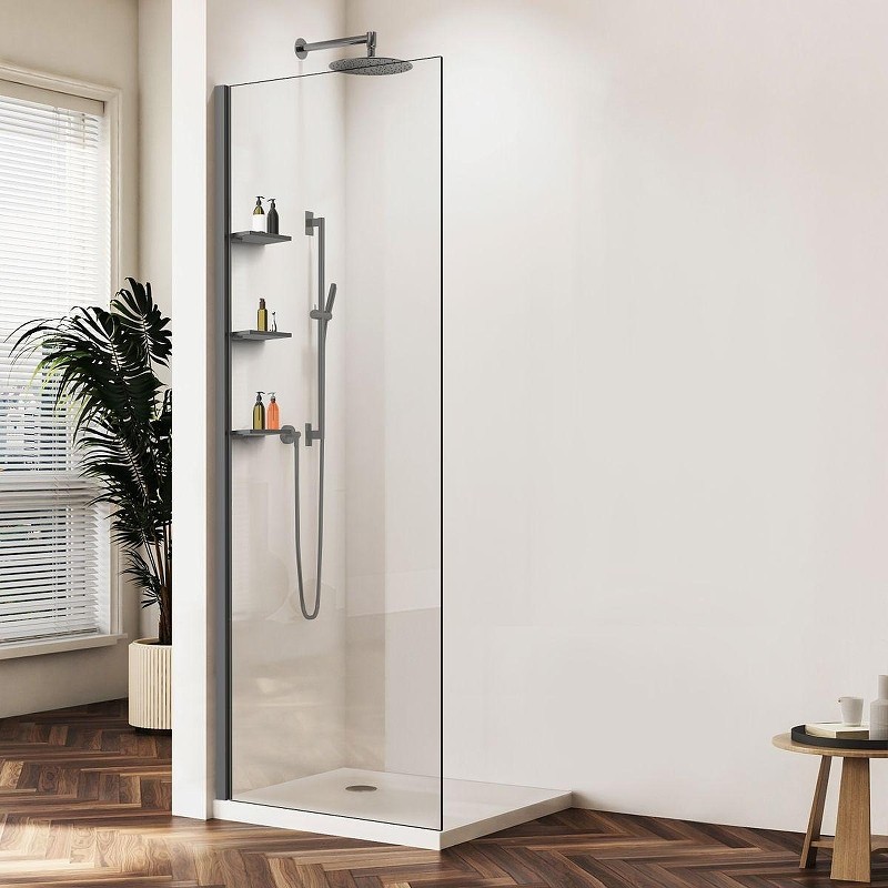 Душевая перегородка Vincea Walk-In 90 VSW-1HWS900CLGM