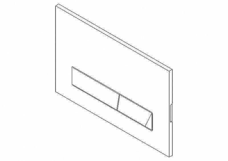 Клавиша смыва BelBagno Marmi BB011-MR-CHROME.M