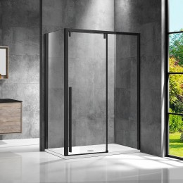Душевой уголок Vincea Lugano 130х100 VSR-1L1013CLB-1