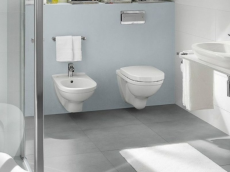 Комплект унитаза Villeroy&Boch O Novo 5660H101 с инсталляцией Tece Base 9400413 с сиденьем Микролифт и Белой клавишей смыва