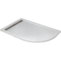 Душевой поддон из искусственного камня Cezares Tray AS 120x80 L TRAY-AS-RH-120/80-30-W-L