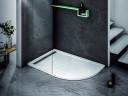 Душевой поддон из искусственного камня Cezares Tray AS 120x80 L TRAY-AS-RH-120/80-30-W-L