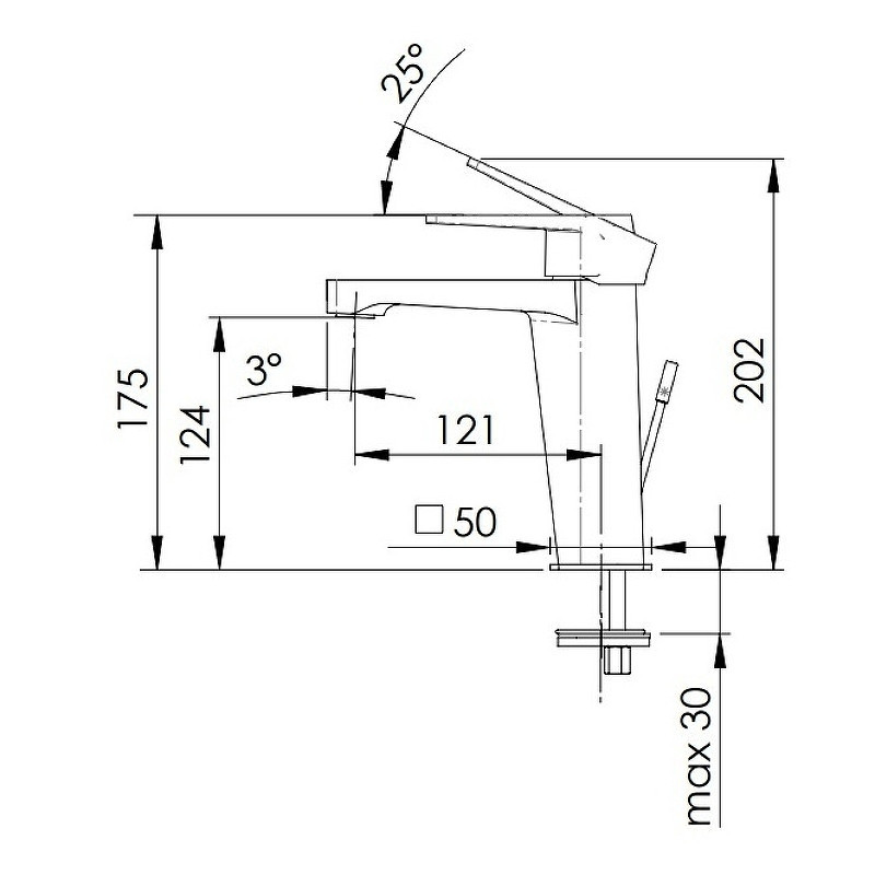 Смеситель для раковины Remer Dream D11