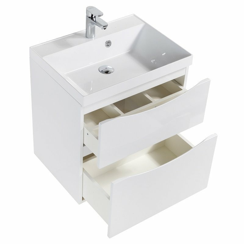 Тумба под раковину BelBagno Marino 60 MARINO-H60-600-2C-SO-BL-P подвесная
