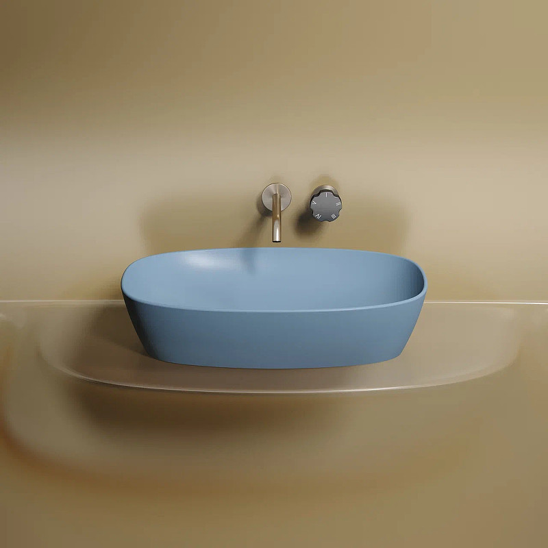 Раковина-чаша Ceramicanova Element 60 CN6049ML Голубая матовая