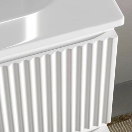 Тумба под раковину Sancos Snob R 100 L SNR100LW подвесная Bianco