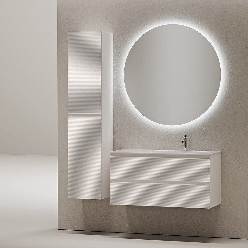 Тумба под раковину Sancos Folk 100 R FL100RW подвесная Bianco