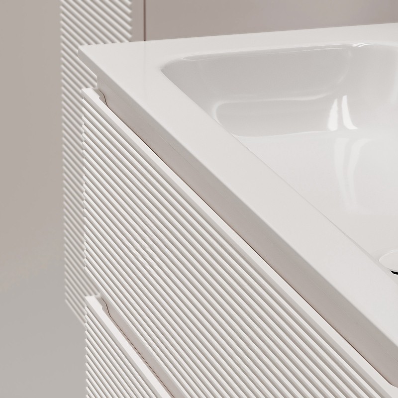 Тумба под раковину Sancos Folk 100 R FL100RW подвесная Bianco