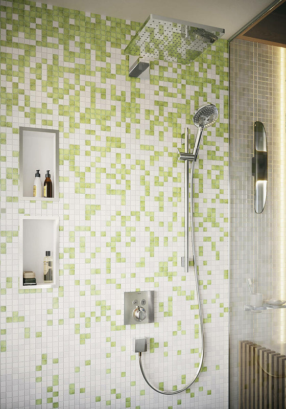 Смеситель для душа Hansgrohe ShowerSelect 15763000 с термостатом Хром