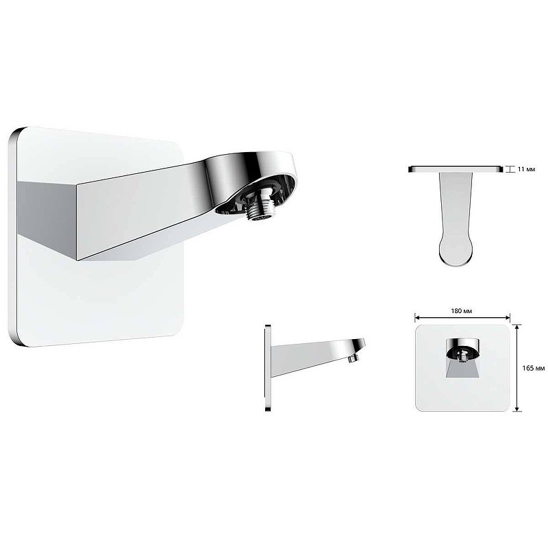 Душевая система Vincea Inspire VSFW-433TI3CH с термостатом