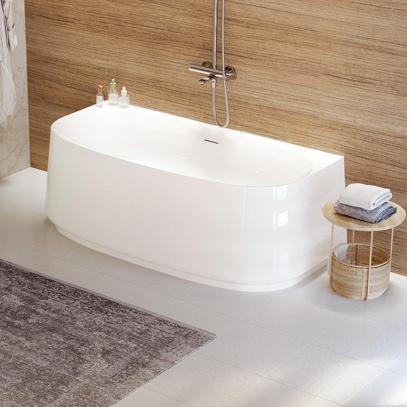 Акриловая ванна Cezares Lux 170х80 CZR-LUX-WALL-170-80-58