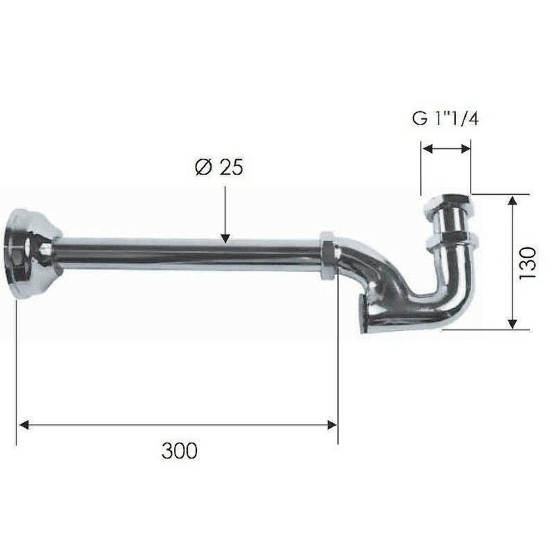 сифон Remer 972114 Хром