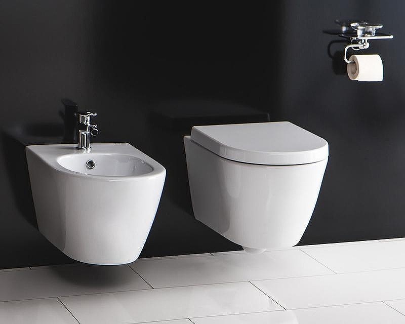 Унитаз BelBagno Marino BB105CHR/BB105SC подвесной