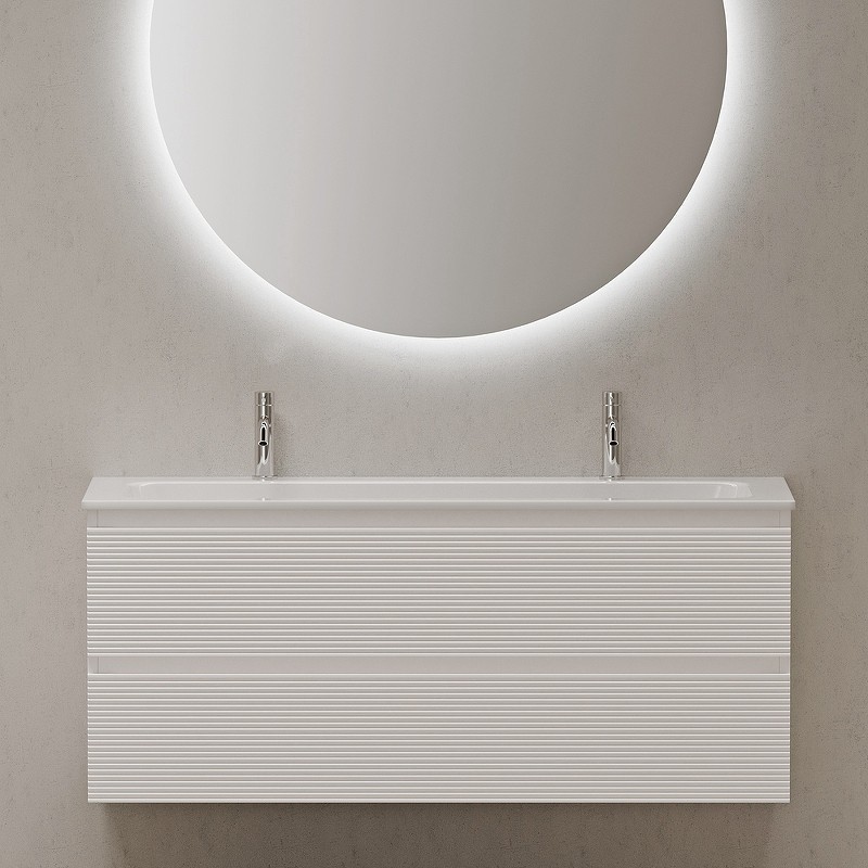 Тумба под раковину Sancos Folk 120 FL120W подвесная Bianco
