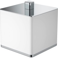 Стакан для ватных дисков Boheme 10964-W-CR