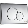 Комплект унитаза Ceramicanova Union CN4009T с сиденьем Микролифт и инсталляцией WeltWasser WW Marberg 507 10000005949+10000005952 с клавишей смыва Хром глянцевый