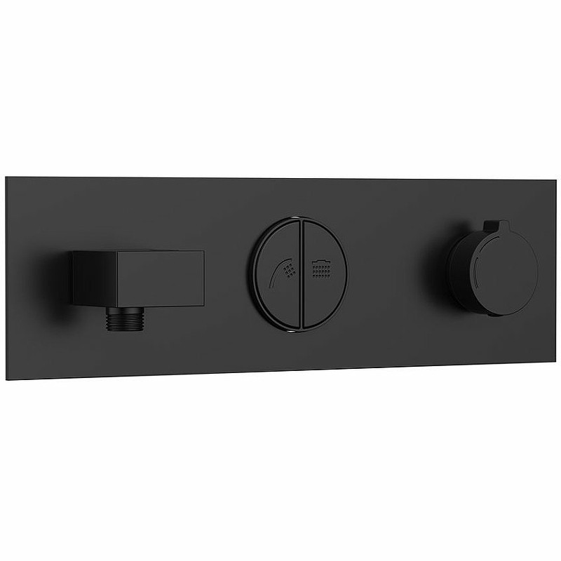 Душевая система Vincea VSFW-422T2MB с термостатом