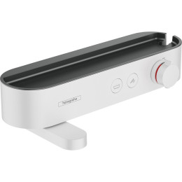 Смеситель для ванны Hansgrohe ShowerTabletSelect 400 24340700 с термостатом белый матовый
