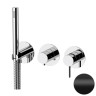 Смеситель для душа Remer Metrica MC97D2PNO цвет Черный матовый