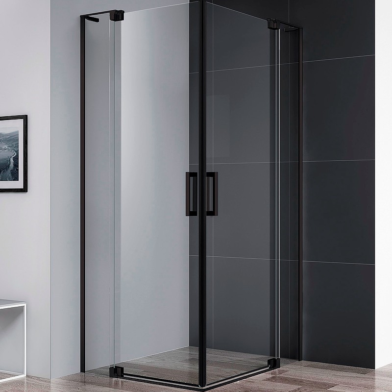 Душевой уголок Cezares Slider 100x100 SLIDER-A-2-90/100-C-NERO