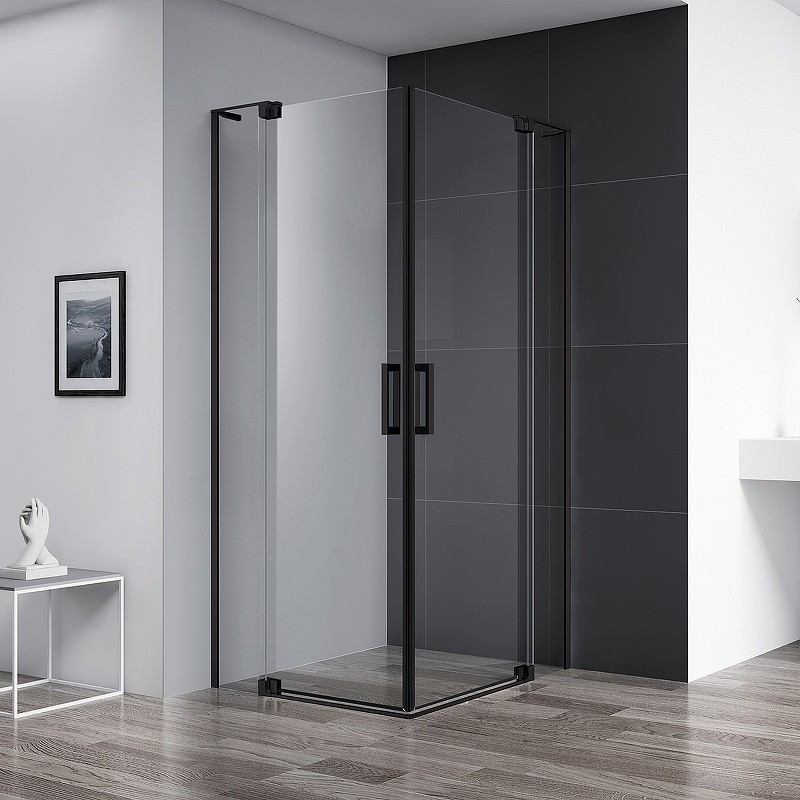 Душевой уголок Cezares Slider 100x100 SLIDER-A-2-90/100-C-NERO