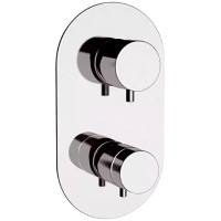 Смеситель для душа Remer Minimal Thermo NT93KB с термостатом