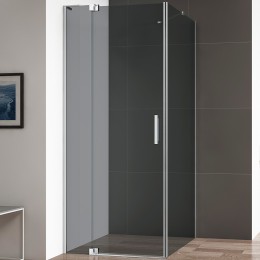 Душевой уголок Cezares Slider 100x90 SLIDER-AH-1-90-90/100-GRIGIO-Cr