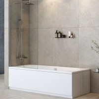Шторка на ванну Cezares Liberta 80 LIBERTA-V-1-TB-80/155-C-Cr