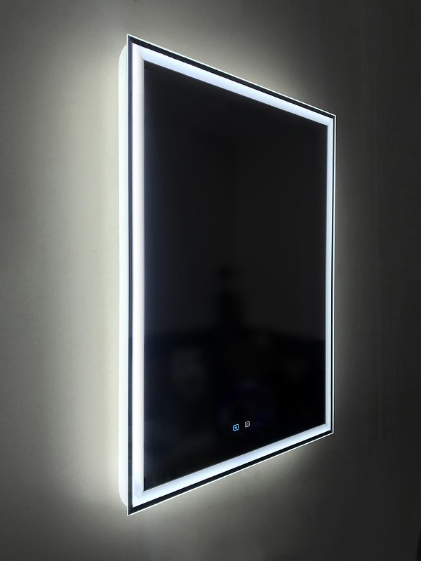Зеркало BelBagno 120 SPC-GRT-1200-800-LED-TCH-SND с подсветкой