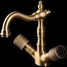Смеситель для раковины Boheme Royal Cristal 312-Royal/CRSTBlack