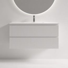 Тумба под раковину Sancos Snob R 100 SNR100/39W подвесная цвет Bianco