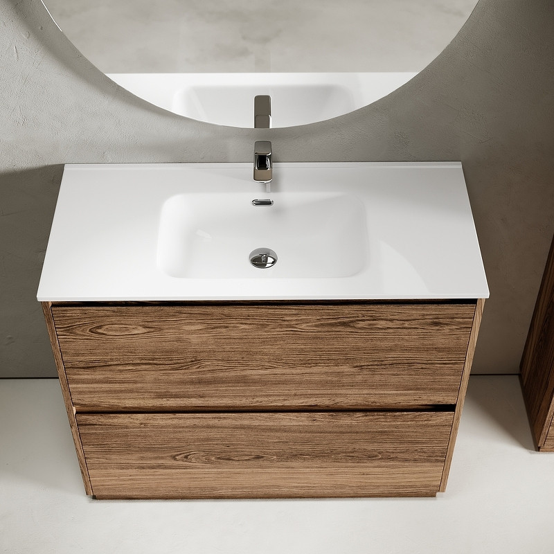 Тумба под раковину Sancos Libra Floor 100 LB100FECH Дуб чарльстон