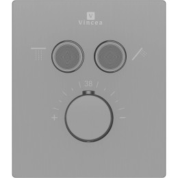 Душевая система Vincea Inspire VSFW-321MT1GM с термостатом