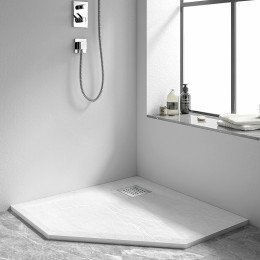 Душевой поддон из искусственного камня Vincea 100x100 VST-4SP1010W