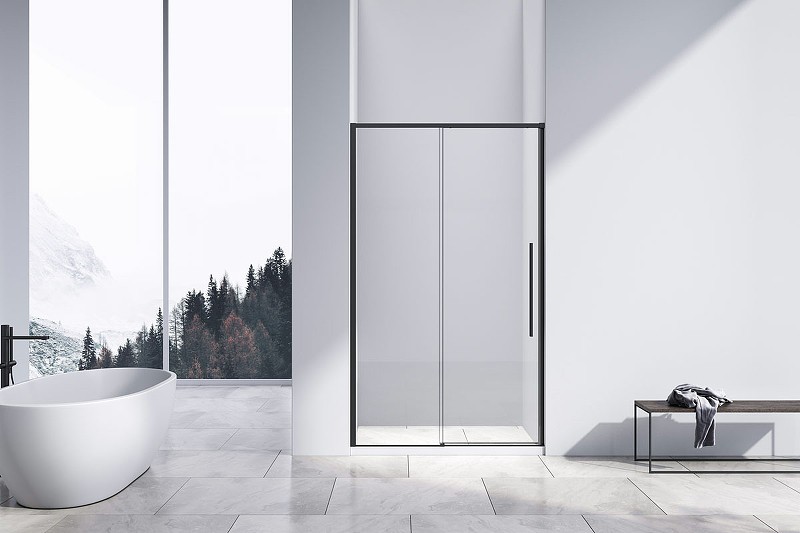 Душевая дверь Vincea Slim-N 120 VDS-4SN120CLB