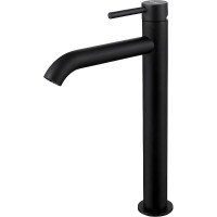Смеситель для раковины Abber Wasser Kreis AF8111B черный матовый