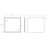 Зеркало Cezares Interni 100 CZR-SPC-INT-1000-900-LED-TCH-WARM-BL с подсветкой