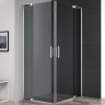 Душевой уголок Cezares Slider 100x100 SLIDER-A-2-90/100-GRIGIO-Cr