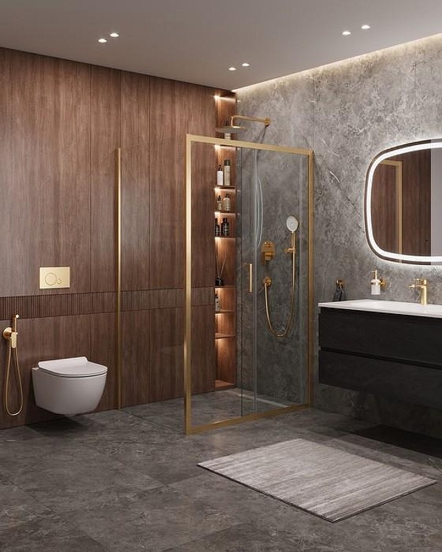 Душевой уголок Cezares Molveno 120x90 MOLVENO-AH-11-120/90-C-BORO-IV