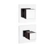 Смеситель для душа Remer Q-Elegance QT95C с термостатом цвет Хром
