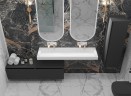 Тумба Boheme Armadi Art Vallessi UNO-S 100 897-100-A glossy подвесная