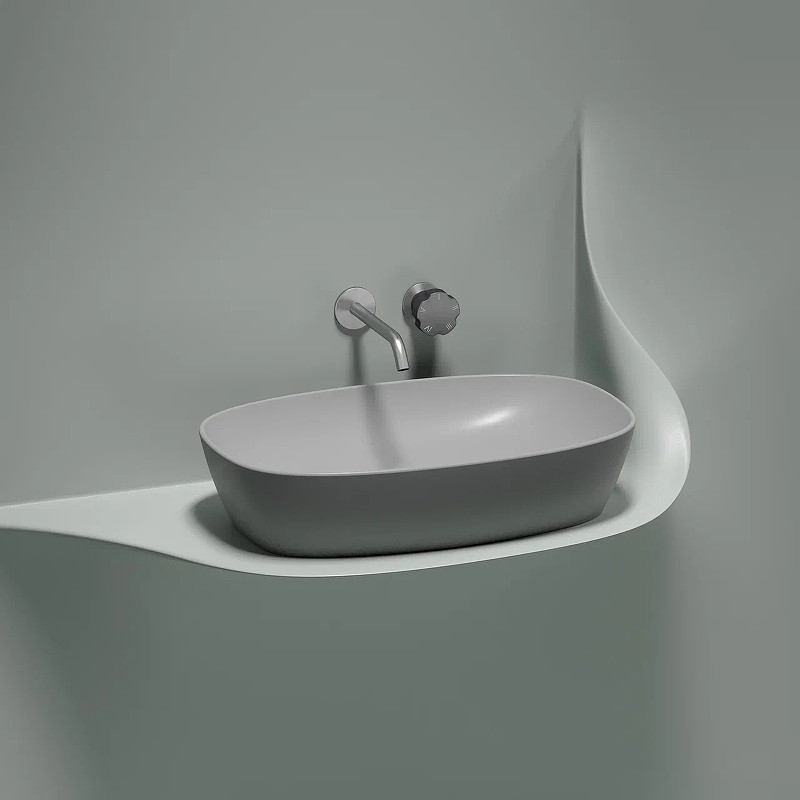 Раковина-чаша Ceramicanova Element 60 CN6049MSG Серая матовая